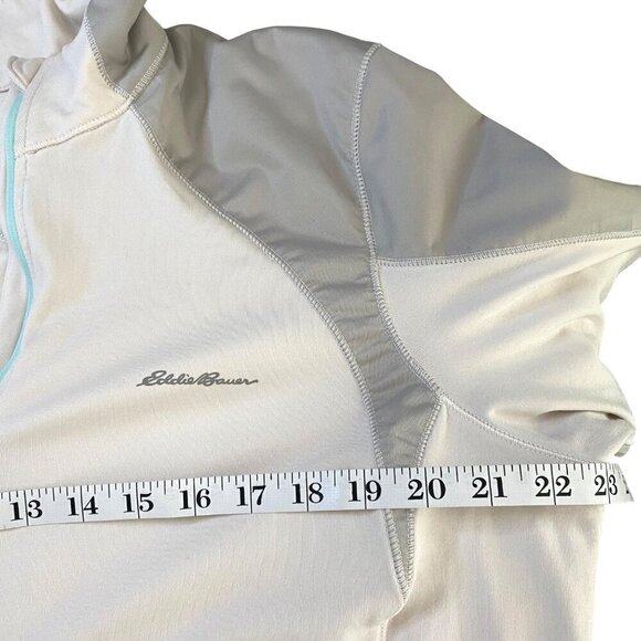 Eddie‎ Bauer Soft Strectch 1/2 Zip Athletic Pullover Sz 2XL Sportswear Gorpcore - Picture 9 of 13